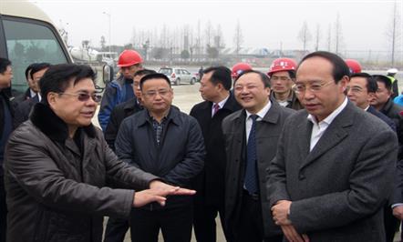 市委书记吴靖平到富临新能源项目调研