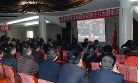 集团公司喜迎党的十八大胜利召开