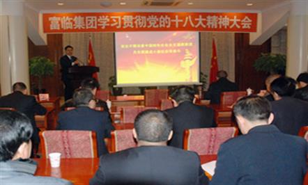 集团公司召开学习贯彻十八大精神大会