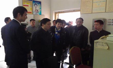 成都市武侯区副区长杨建德视察富临波尔菲特酒店安全生产工作