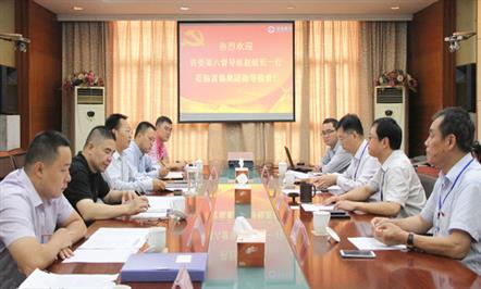 省委第六督导组副组长赵勇一行到富临集团督查指导群众路线教育实践活动