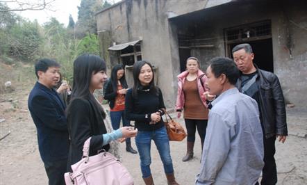 集团公司对富临爱心儿童基金受助对象进行抽查