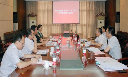 四川省非公办促进发展室主任刘亚兵一行到集团公司调研
